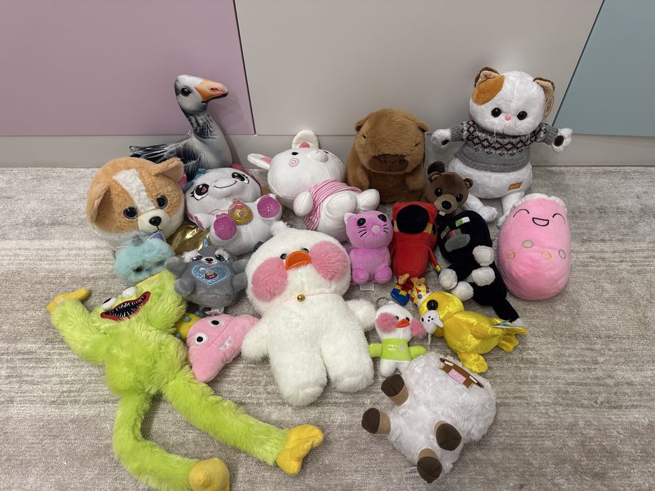 Мʼякі іграшки (набір)