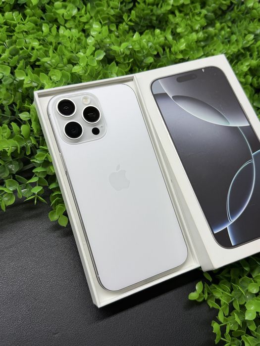 iPhone 16 Pro Max, 256Gb, White Titanium (Neverlock) Айфон 16ПМ, #8174