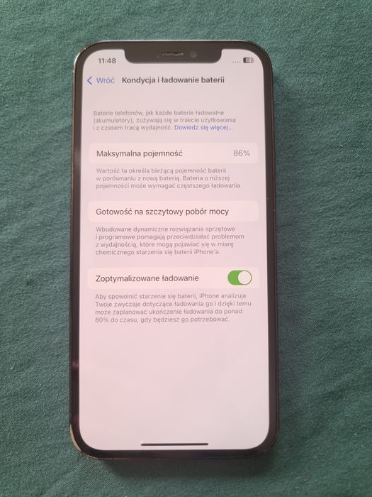 iPhone 12 Pro niebieski