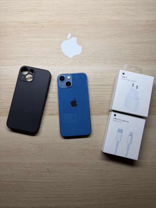 iPhone 13 mini 128gb niebieski bateria 100% komplet