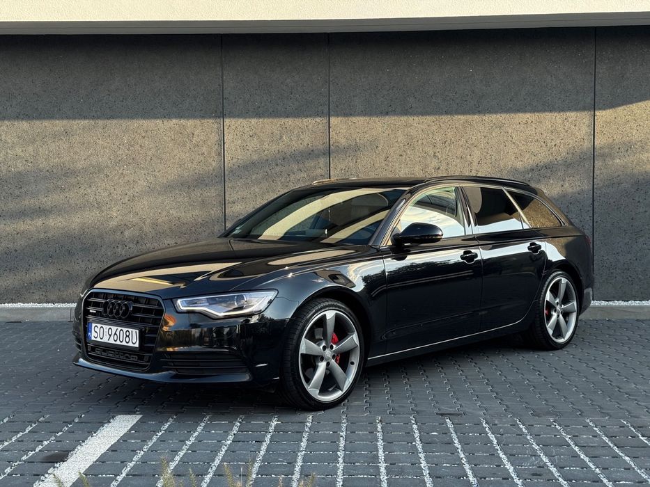 Audi A6 Quattro Sline Bi-Ksenon Skóra-Alcantara Nawigacja Klimatronic Panorama