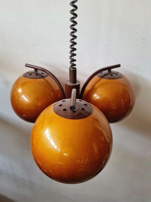 Lampa podłogowa ,dwupunktowa,Space Age ,Szarvasi, Węgry,lata 70 Mid-c