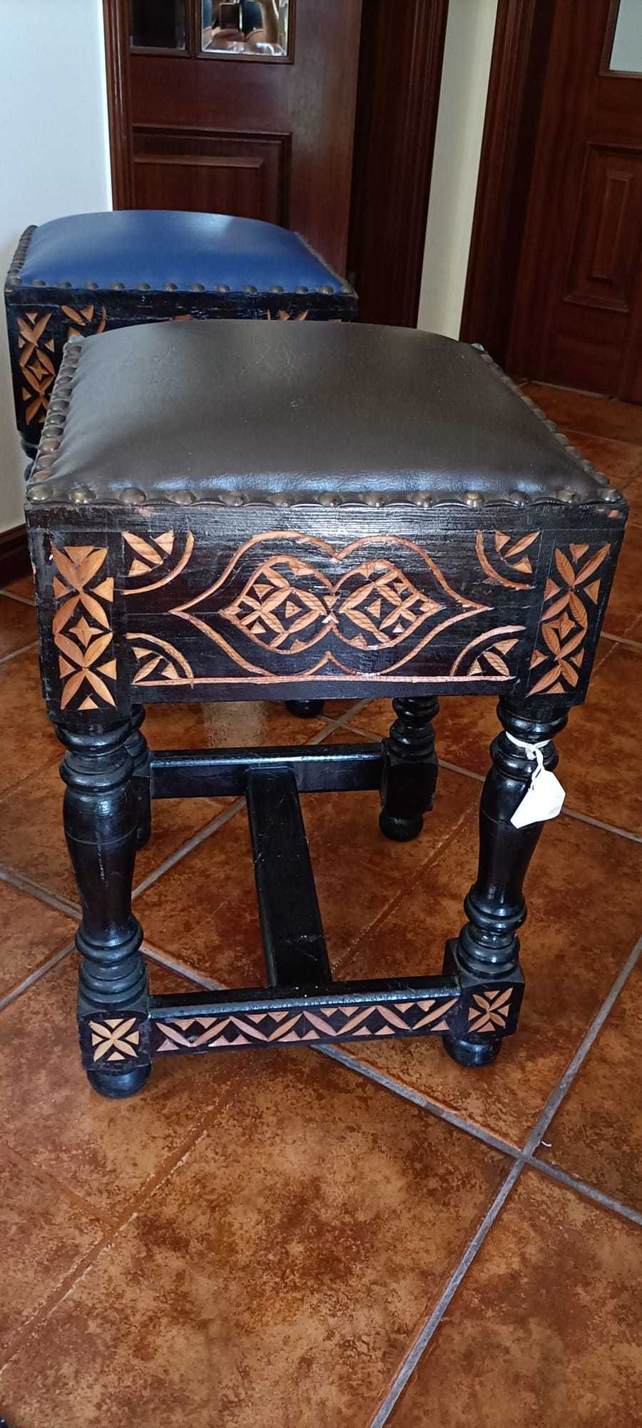 Vendo bancos estilo marroquino