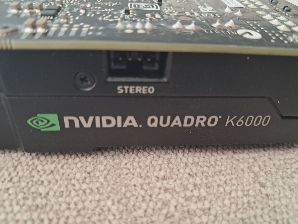Nvidia quadro k6000 12gb gddr5