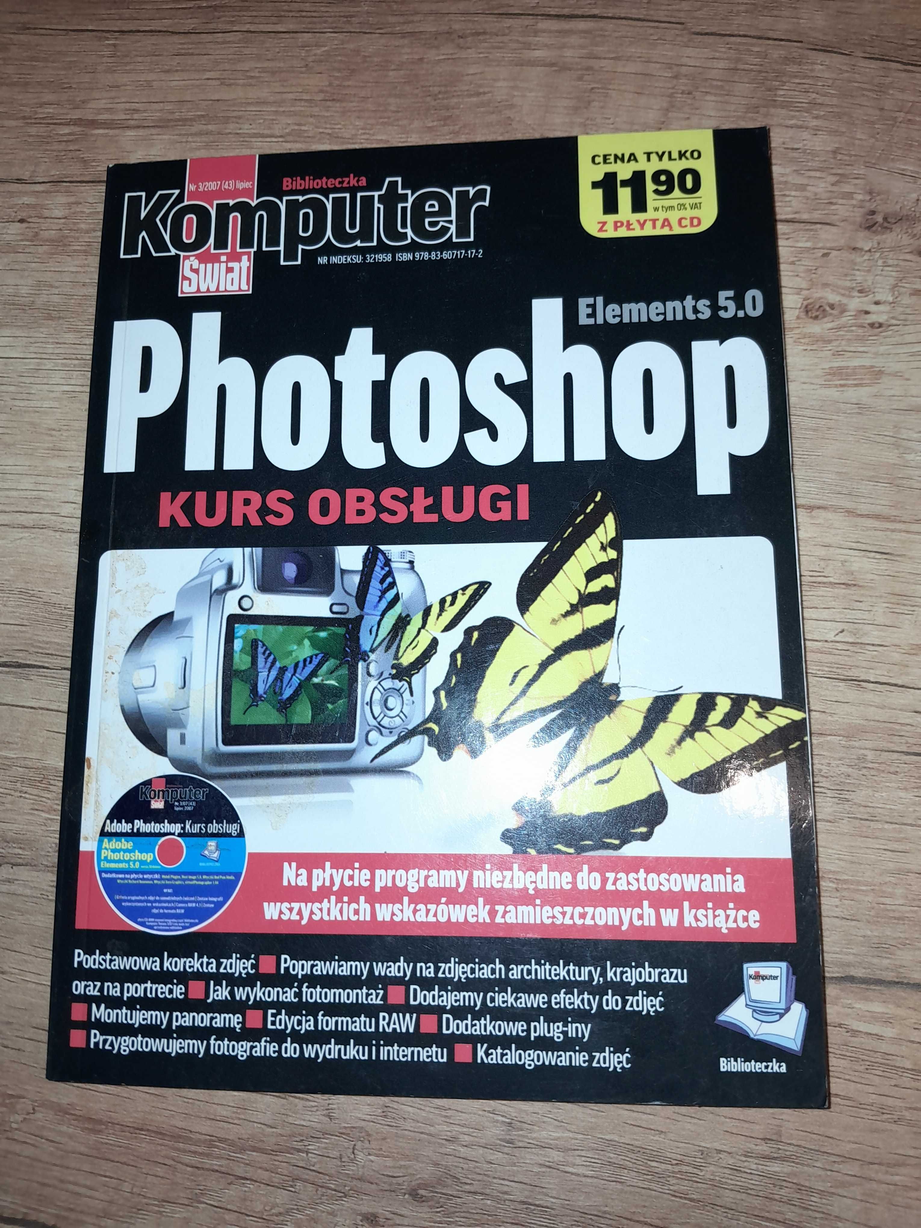 Komputer Świat Photoshop  Kurs obsługi + CD