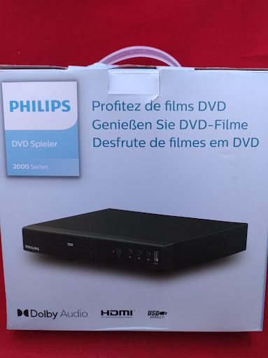 odtwarzacz dvd philips czarny zestaw opis retro