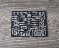 Płytka PCB DIY - efekt do gitary elektrycznej (EHX Double Muff)