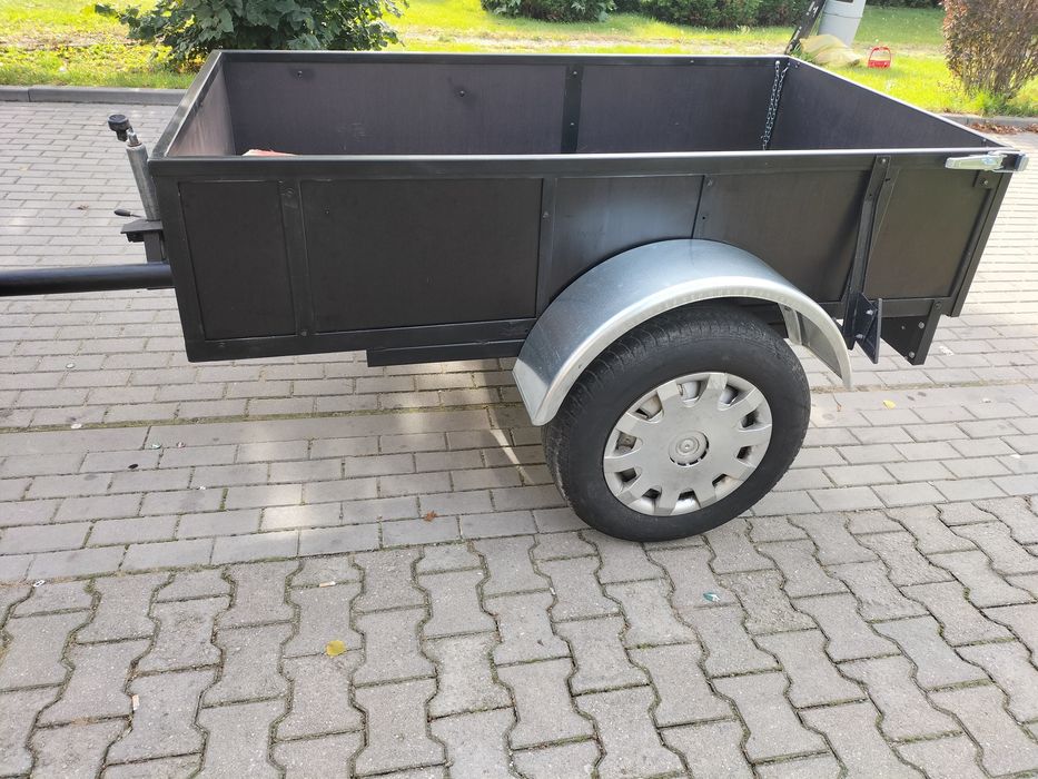 Przyczepka samochodowa, quad, traktorek.