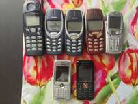 Nokka 3310 sony ericson zestaw starych telefonów