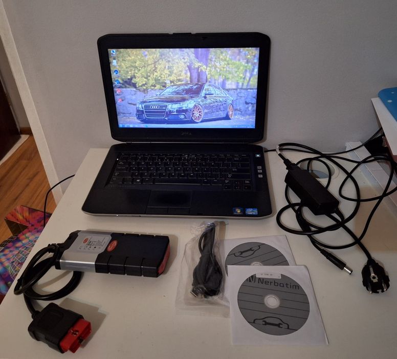 Komputer diagnostyczny Dell ciężarówki i osobowe BLUETOOTH