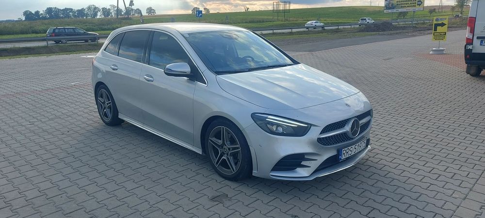 Mercedes-Benz Klasa B Pakiet AMG! Burmester, Ambiente, Serwis ASO przebieg 52 000 Km!!