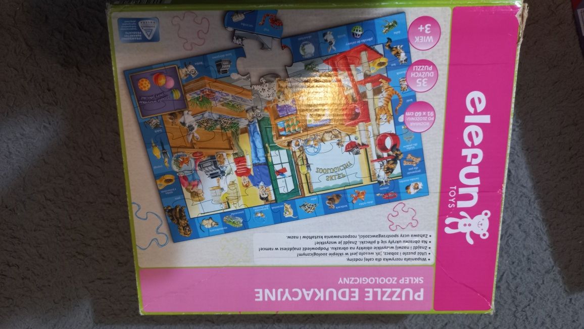DUŻE PUZZLE sklep zoologiczny