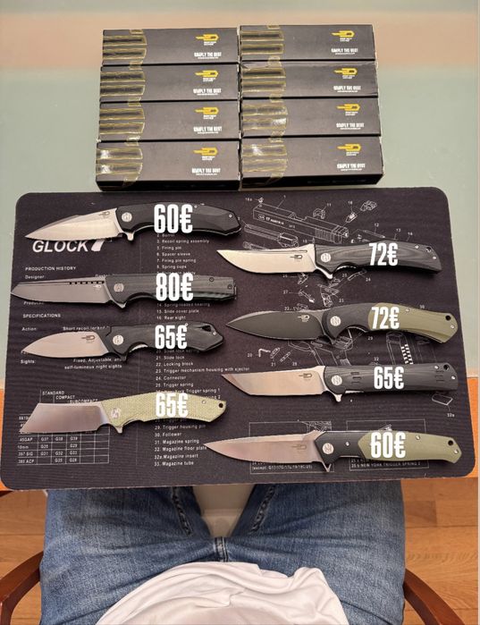 Facas/ navalhas campismo desporto