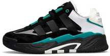 Кросівки Жіночі Adidas Niteball HD Black & White & Green
