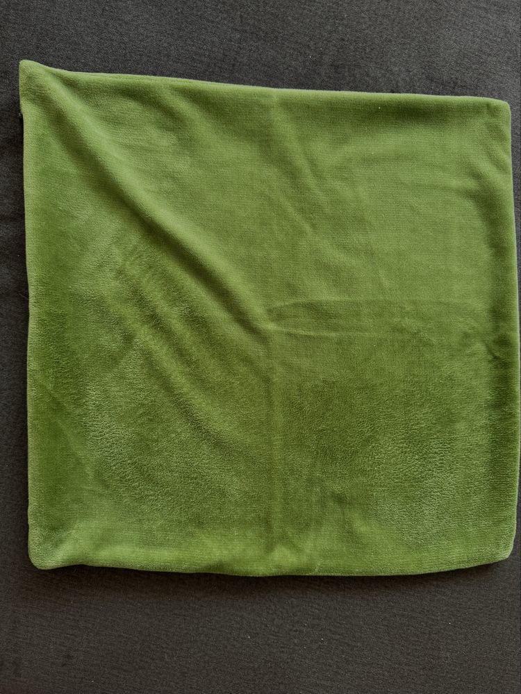 Komplet poszewek na poduszki 40x40 - zielone