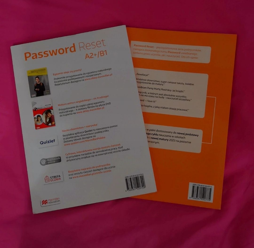 Podręcznik i ćwiczenia Password Reset A2+/B1