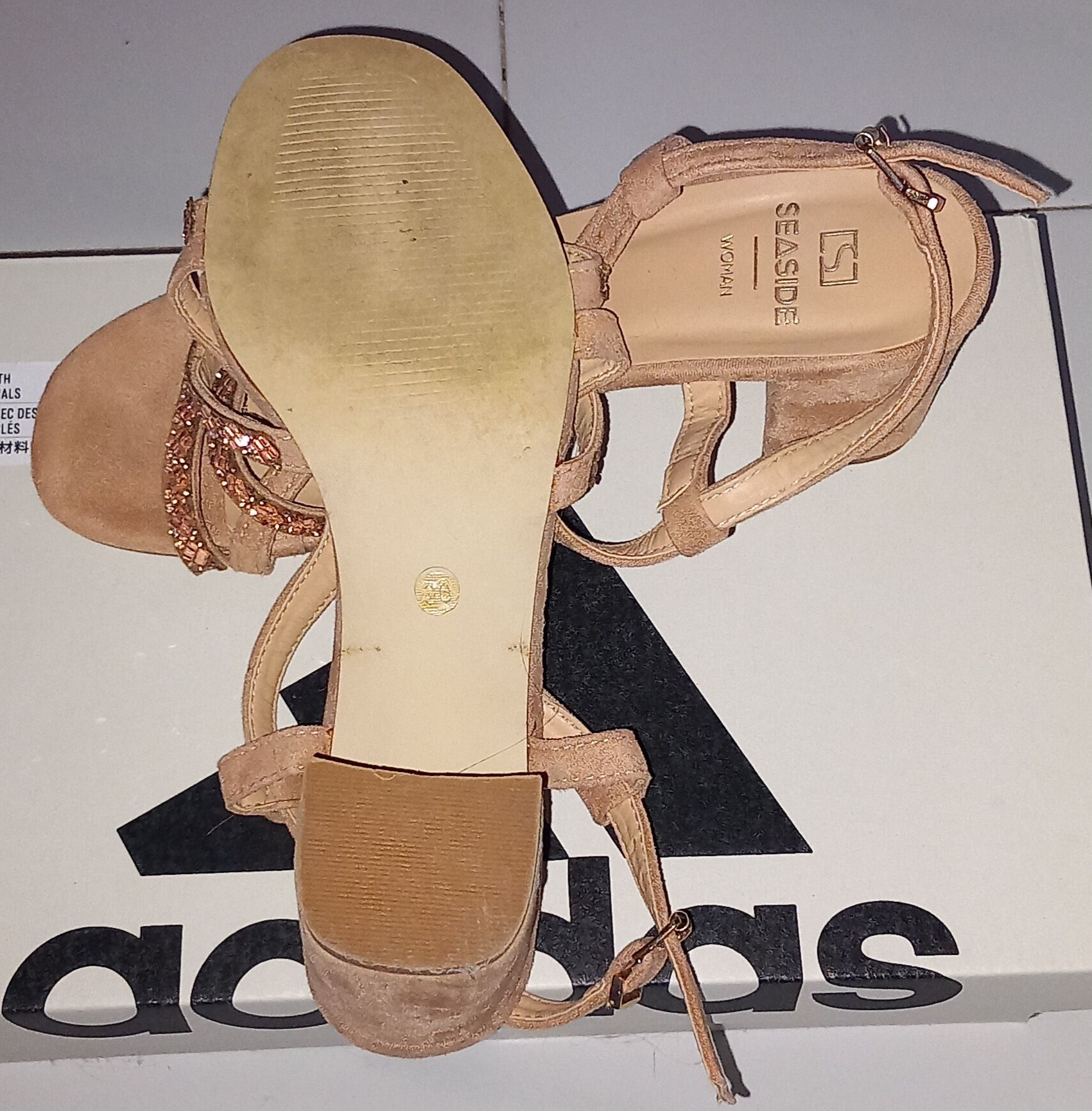 Sandália de tacão alto, tamanho 36 da Seaside 7€