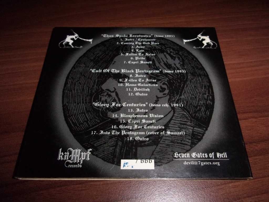 Xantotol - Liber Diabolus first press CD black metal