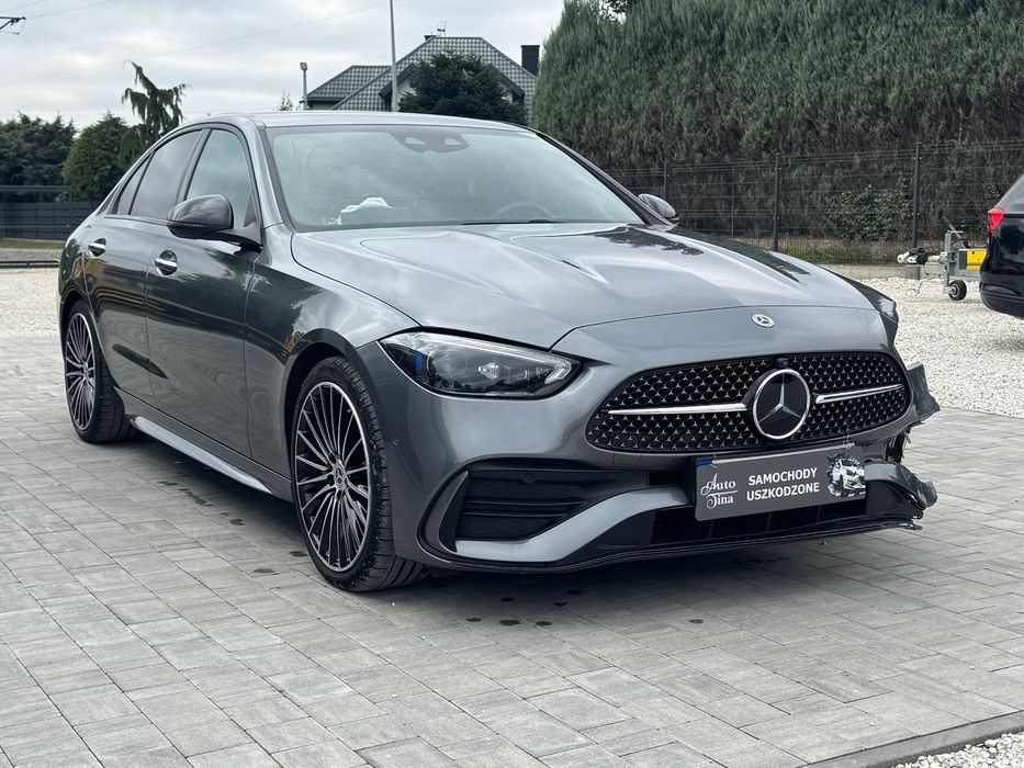 Mercedes-Benz Klasa C AMG*Kamery360*BLIS*TempomatACC*El.Fotele*SalonPolska*FakturaVat23%