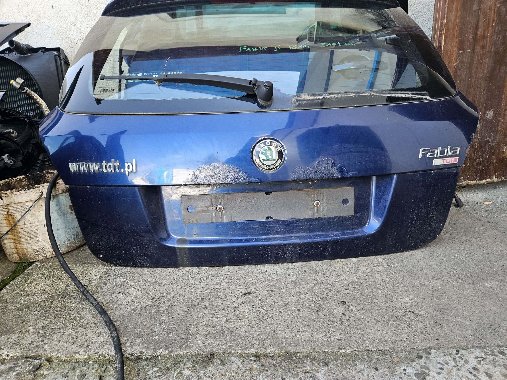 Skoda Fabia II Klapa tył Kombi