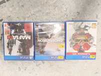 Ps4 Mafia 3 Street Fighter V Ghost Recon Wildlands Zestaw Gier