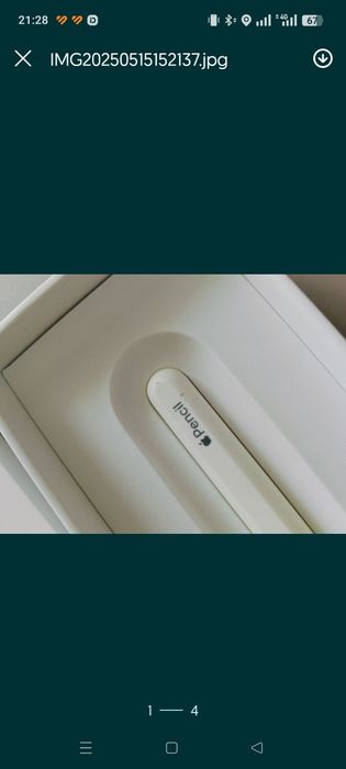 Стилус Apple Pencil для iPad Pro