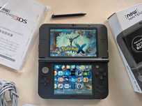 Nintendo New 3DS xl cib IPs pełny zestaw producenta Metalic Black 64gb