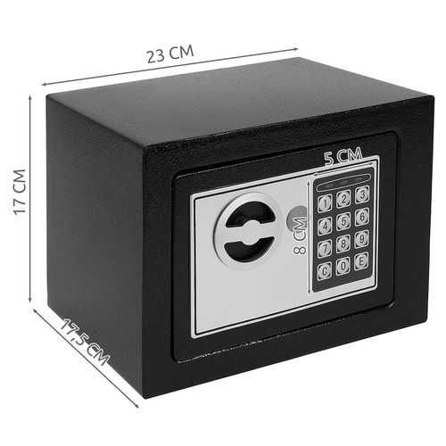Сейф Електронний код + ключ Malatec S8799. Польща.