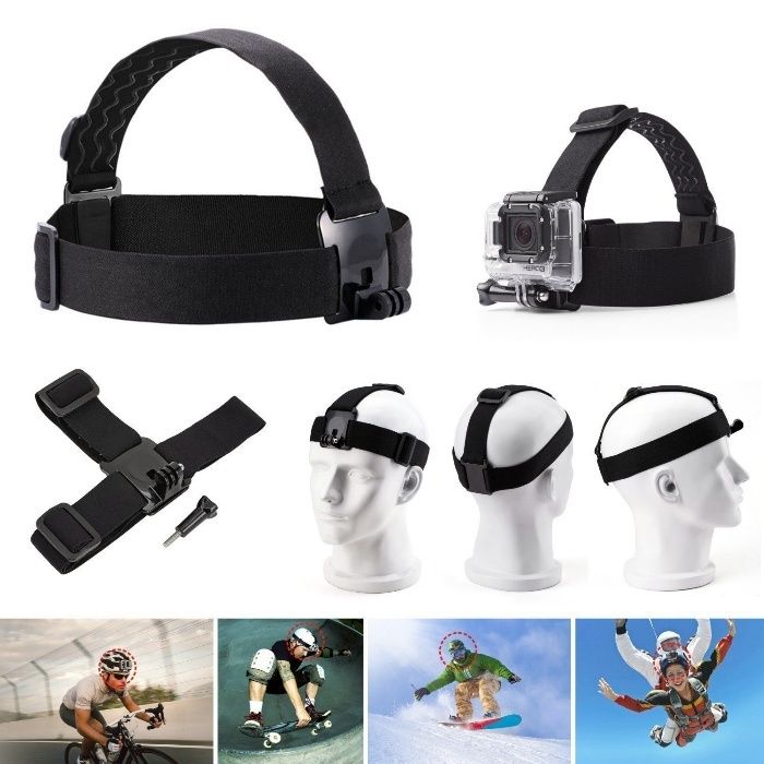 Крепление на голову для GoPro, SJCAM,Xiaomi и другие экшн камеры
