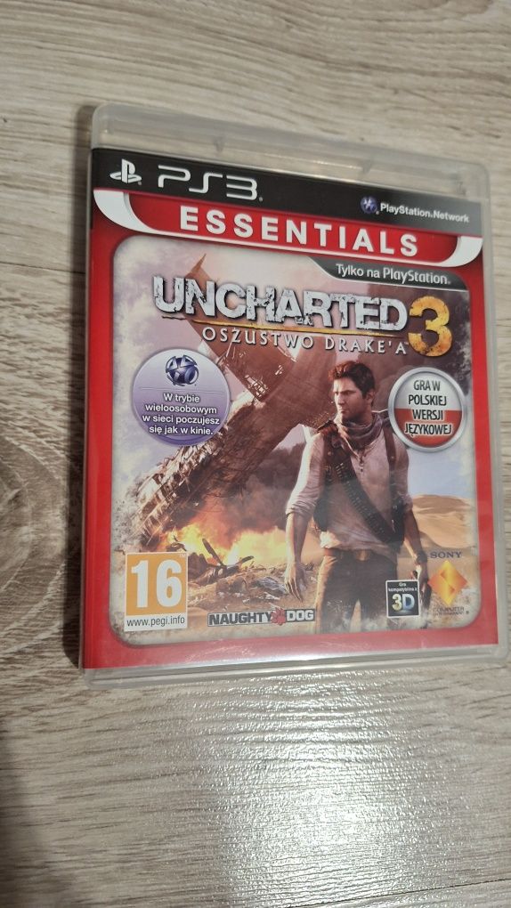 Uncharted 3 Oszustwo Drakea PS3 Polska wersja polecam