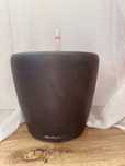 Doniczka lechuza 21 cm  calssico ls oolor brazowy