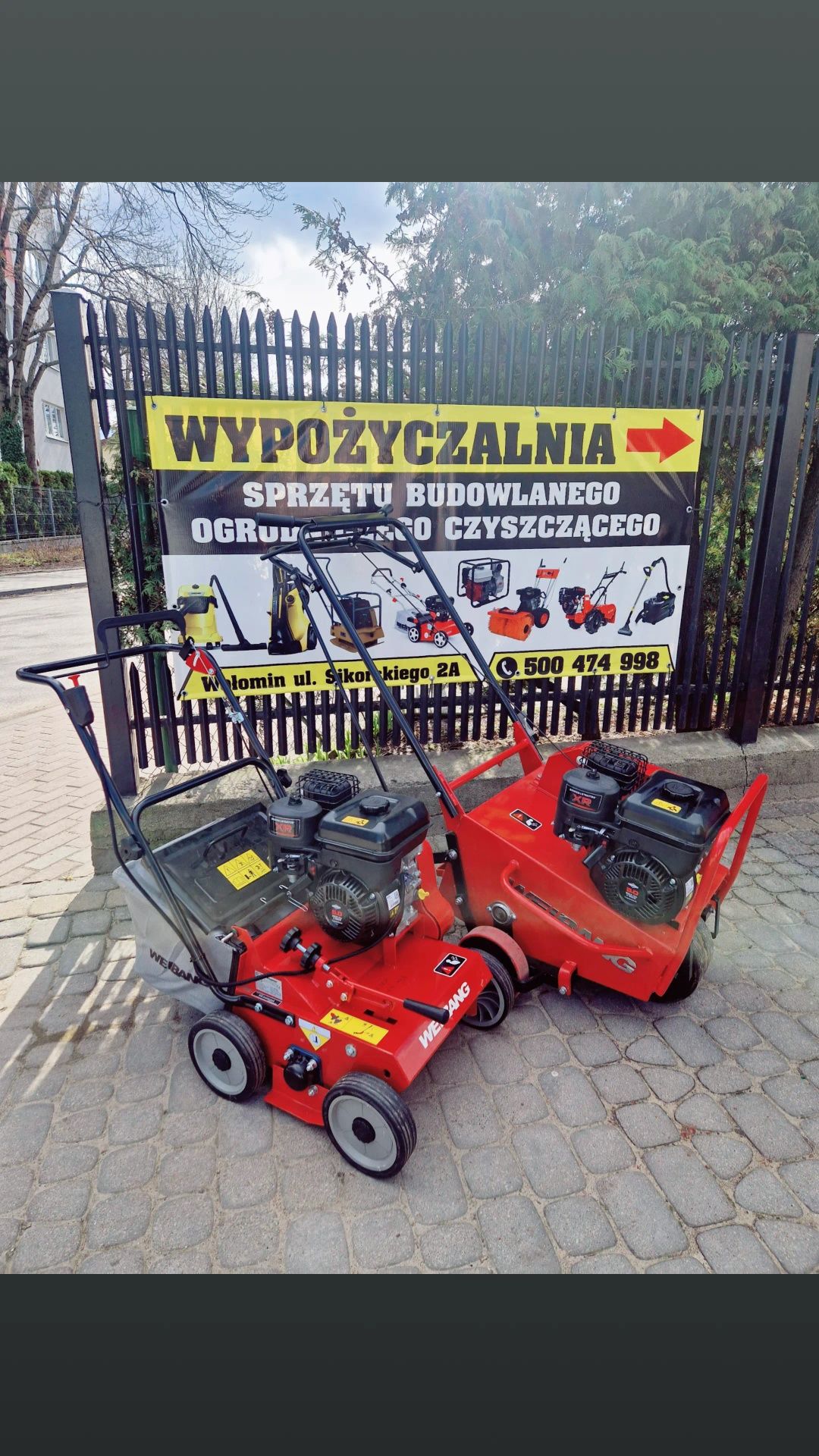 Wypożyczalnia! Aerator Rurkowy, Piaskarka Posypywarka Wynajem!