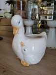 Ceramiczna osłonka gąski mama i dziecko