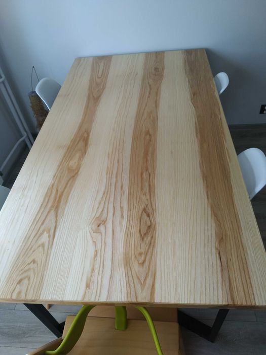 stół drewniany jesion loft