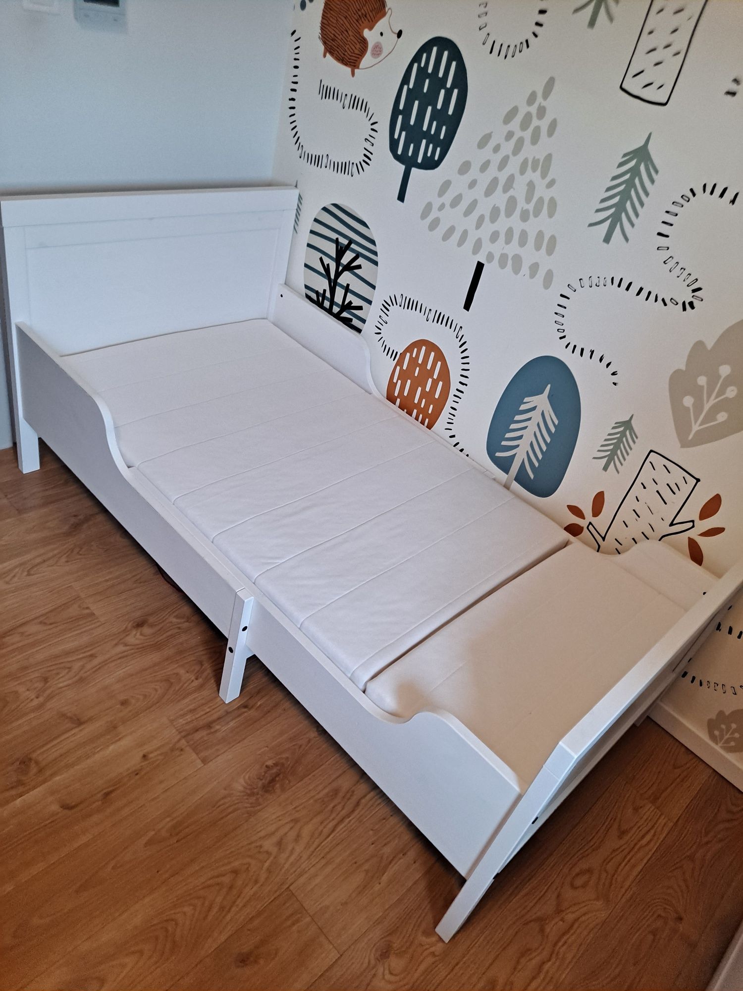 Łóżko regulowane Ikea Sundvik  z materacem