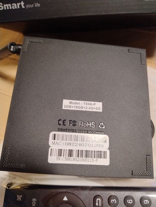 Android tv box Tanix tx 68