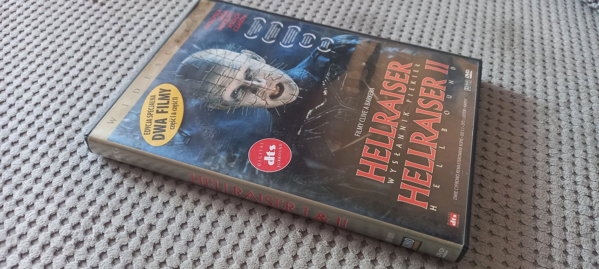 Hellraiser , hellraiser II    dvd lektor