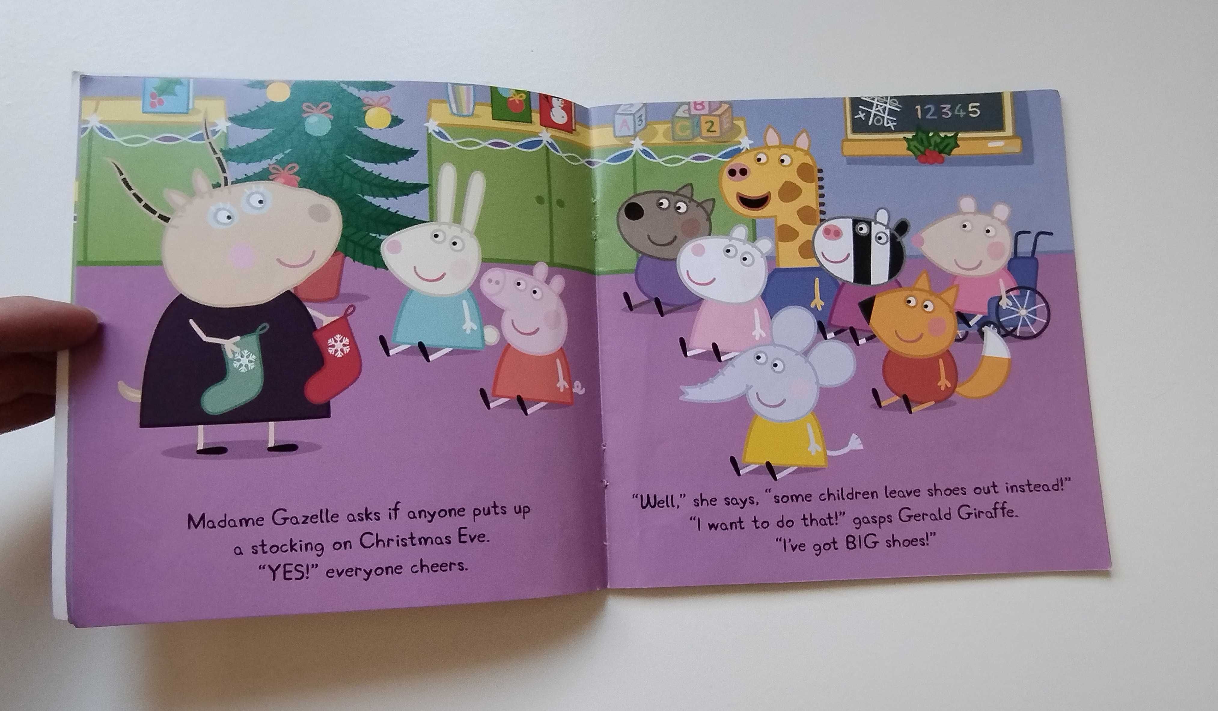 Świnka Peppa Pig Peppa's Christmas Eve książka po angielsku english