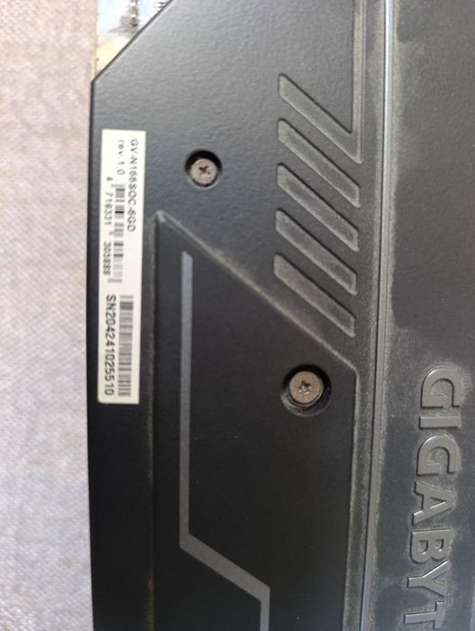 Gigabyte Geforce gtx 1660s