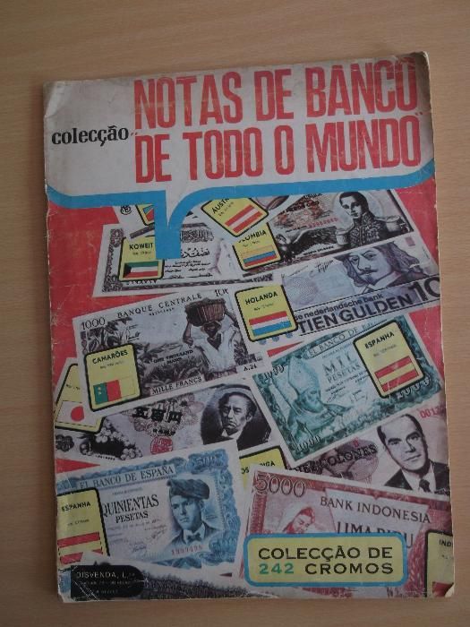 Cromos - Notas de Banco de Todo o Mundo