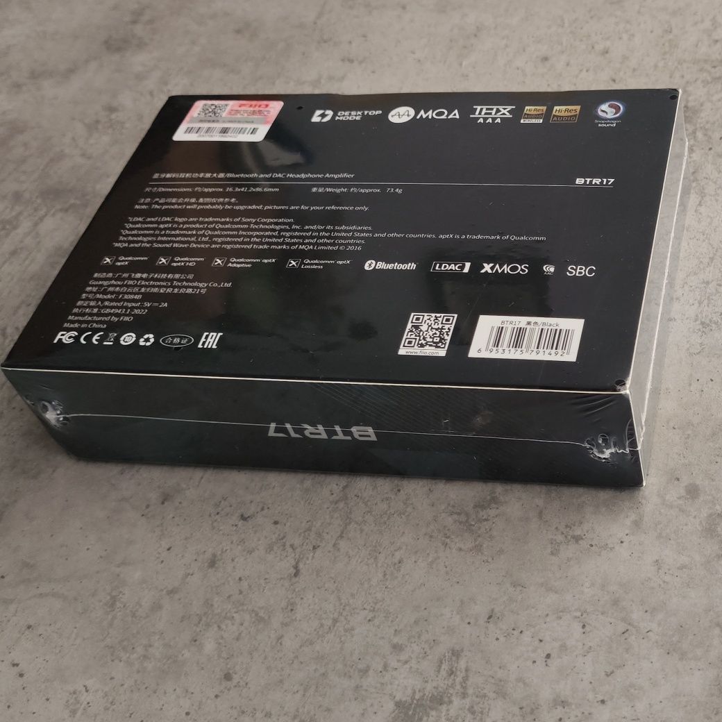 Пропоную FIIO BTR17 - Bluetooth ЦАП/підсилювач для навушників