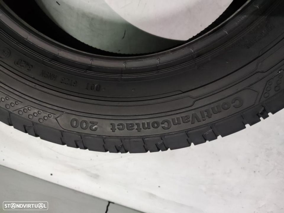 2 pneus semi novos 205-65r16c continental - oferta dos portes