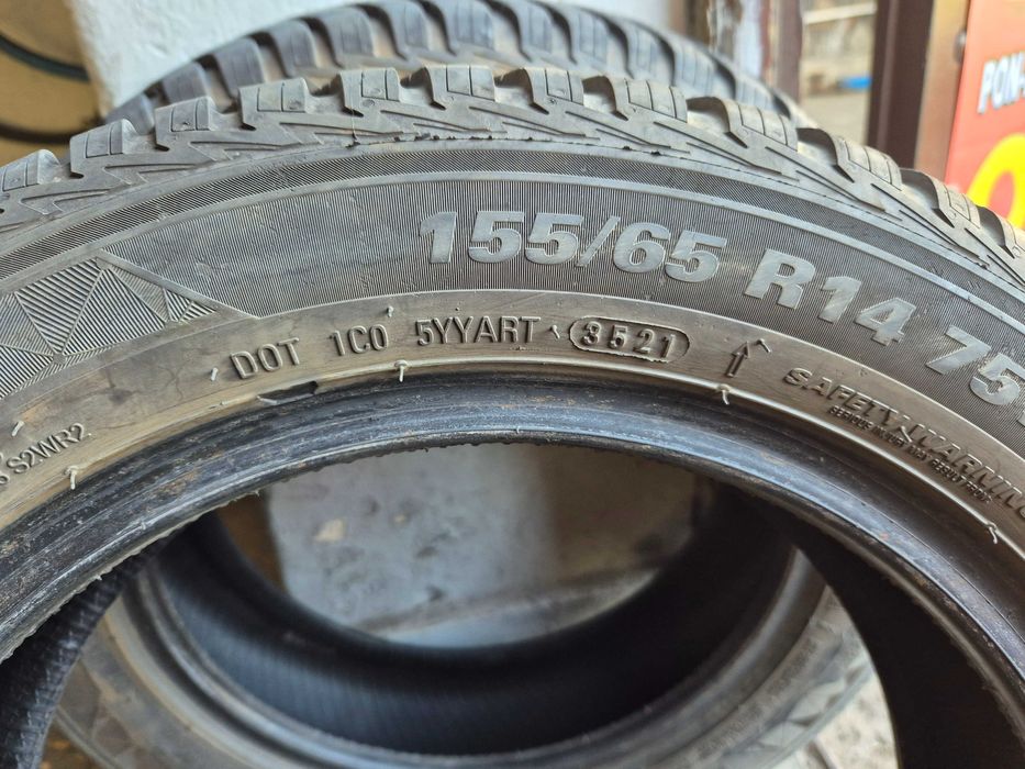 155/65r14 kumho opony caloroczne 6mm bieznik