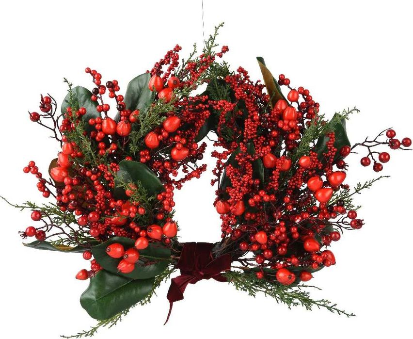 Wieniec czerwony 45 cm