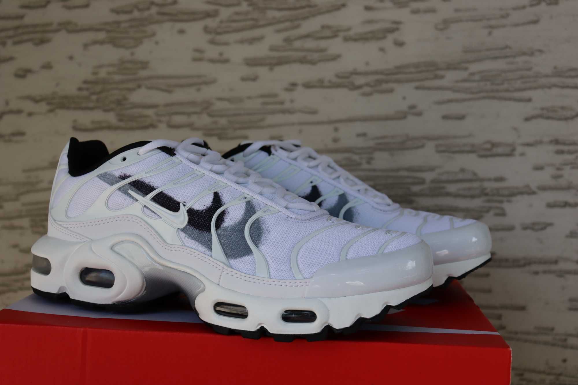 Nike Air max Plus White double swoosh 38.5 *NOWE*