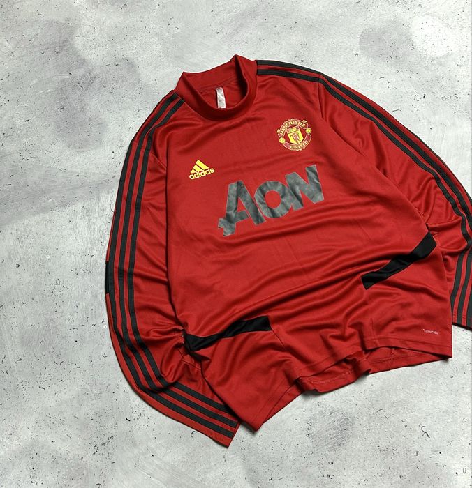 Adidas Manchester United Jersey Longsleeve,Лонгслів Адідас МЮ