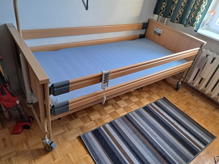 Łóżko rehabilitacyjne Burmeier Dali Econ + materac BARDZO DOBRY STAN