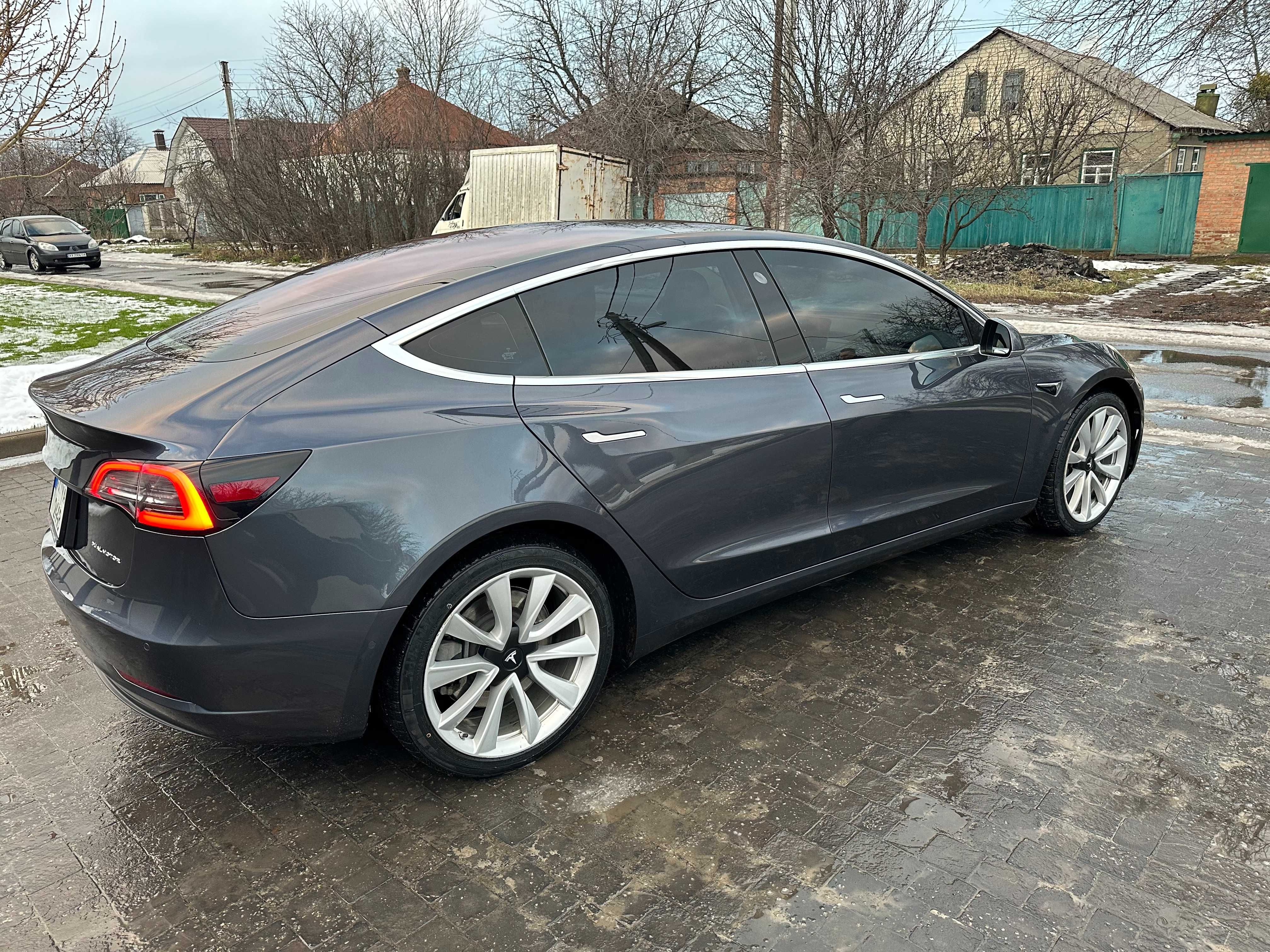 Tesla Model 3 2018 Gray Long Range Dual Motor