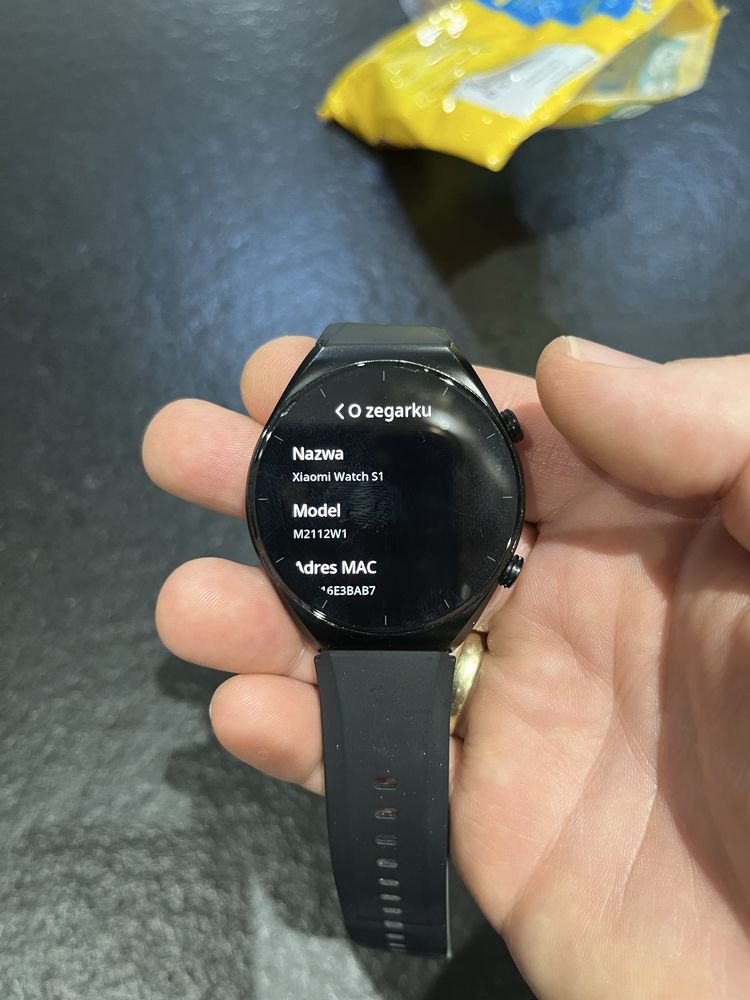 Smartwatch Xiaomi Watch S1 czarny