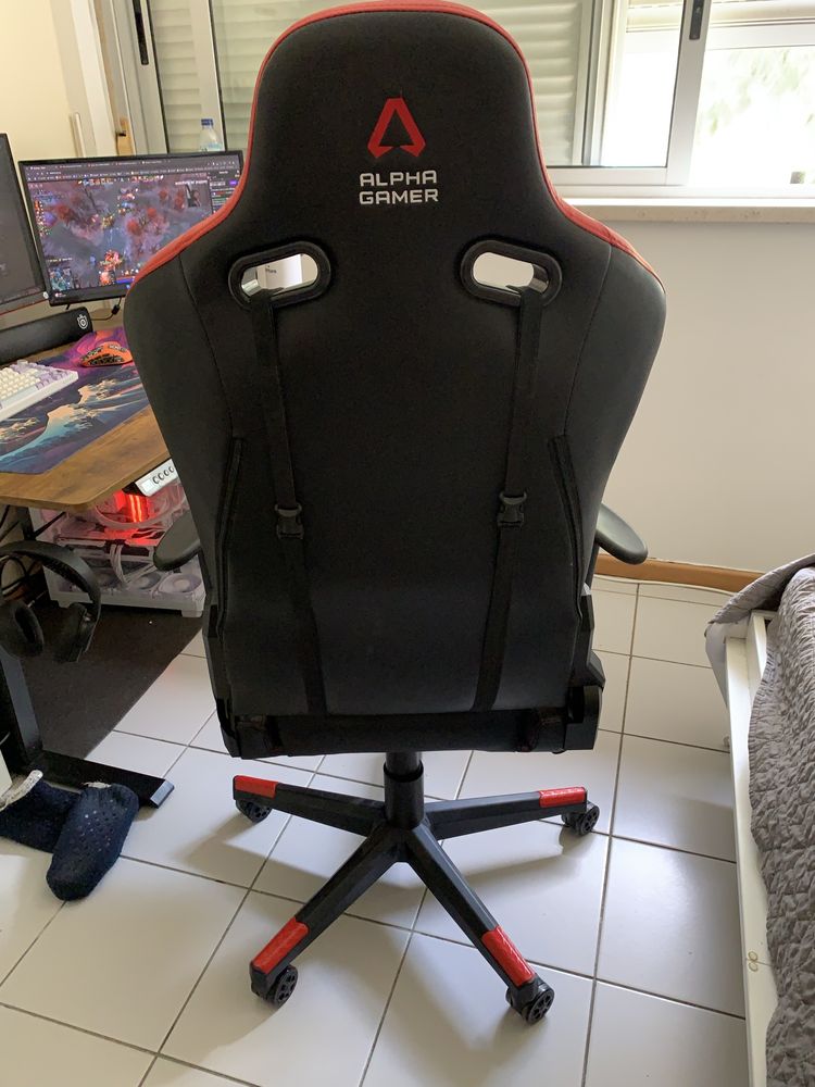 Gaming chair Nplay Rule 4.0 red (under 130 kg)